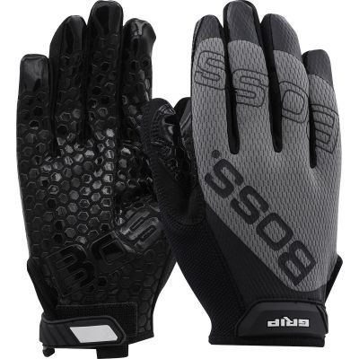 Boss Silicone Grip Glove with Mesh Back