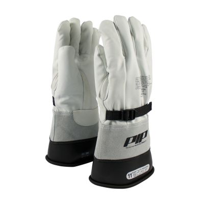PIP Top Grain Leather Protector Gauntlet 12"