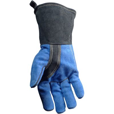Caiman Premium Split Cowhide MIG-Stick Welding Glove with Aramid Cut Lining #2