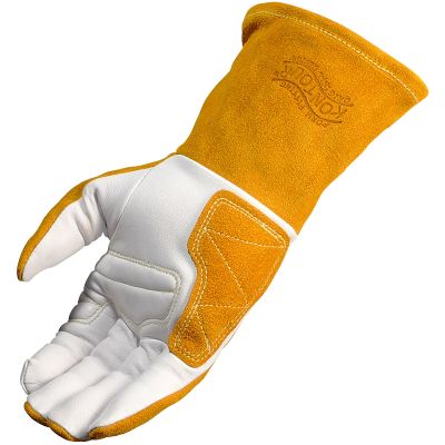 Caiman Goat Grain TIG-Multi-Task Welding Glove with Split Cowhide Back and Aramid Cut Lining #3