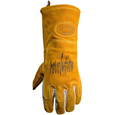 Caiman Revolution Stick-MIG Pig Grain Gloves #2