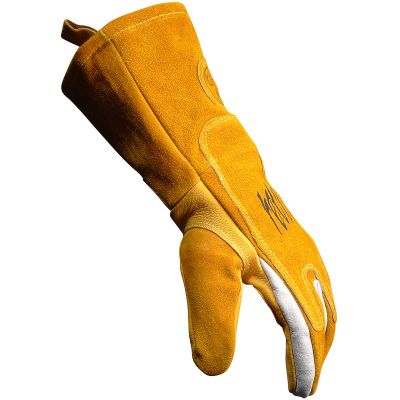 Caiman Revolution Stick-MIG Pig Grain Gloves #4