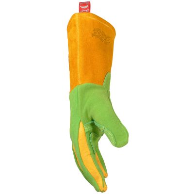 Caiman Premium Wasabi Green Split Deerskin MIG-Stick Welding Glove with FR Foam-Fleece Insulation #3