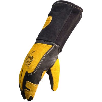 Caiman Revolution Top Grain Cowhide MIG-Stick Welding Glove #4