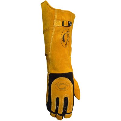 Caiman Kontour 21 Inch Deerskin MIG-Stick Welding Glove #2