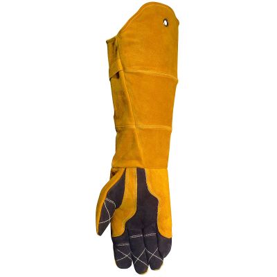 Caiman Kontour 21 Inch Deerskin MIG-Stick Welding Glove #3