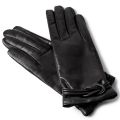 Woman's Cashmere Lined Designer Leather Gloves
