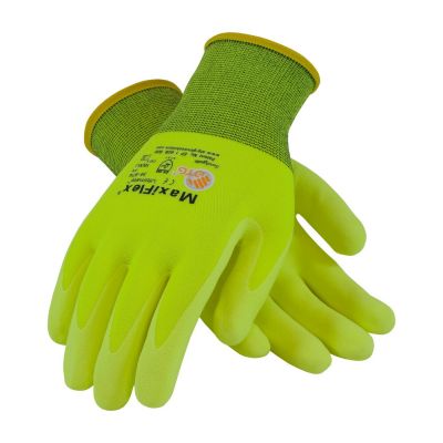 ATG Maxiflex Ultimate Hi-Vis Coated Gloves