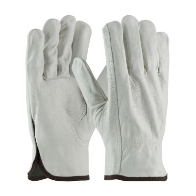Grain Cowhide Leather Drivers Gloves