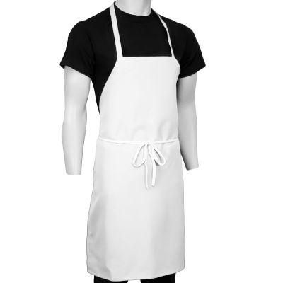 High Quality Basic BIB Apron - White #2