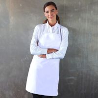 High Quality Basic BIB Apron - White