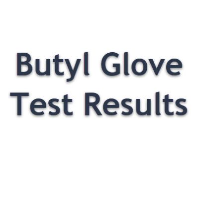 Butyl Glove Test Results