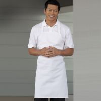Economy Basic BIB Apron - White