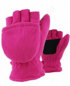 Ladies Micro-Fleece Convertible Mittens #2