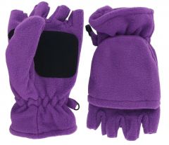 Ladies Micro-Fleece Convertible Mittens #3