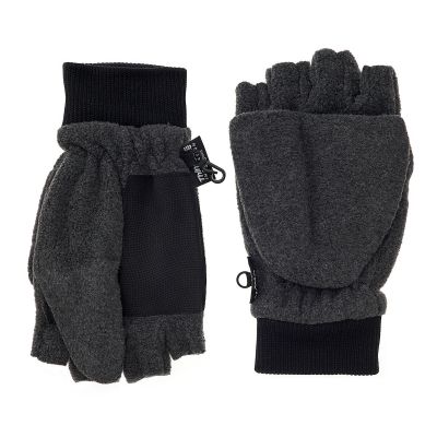 Men's Micro-Fleece Convertible Mittens