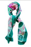 TULI Designer Scarve - Green