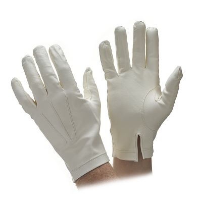 Men's Brown Unlined Leather Gloves #4