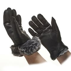 Men's Chinchilla Leather Gloves #3