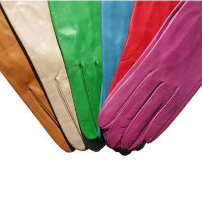 Portolano Woman's Italian Colored Leather Gloves #2