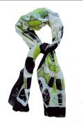 TULI Designer Scarve - Lime