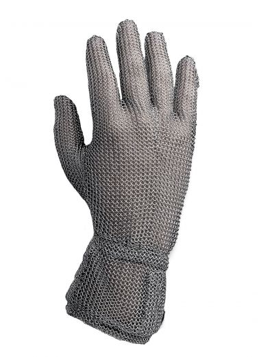 Whizard Stainless Steel Metal Mesh Cut Resistant Gloves Standard Length #2
