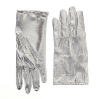 Metallic Gloves - Silver and Gold