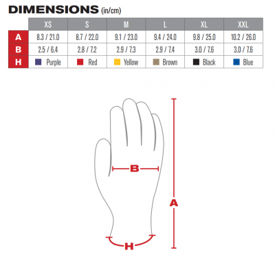 G-Tek Nitrile Coated Nylon Gloves #3