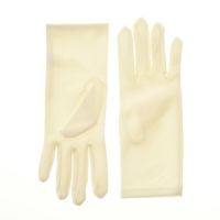 Nylon Dress Gloves for Children and Teens - Ivory