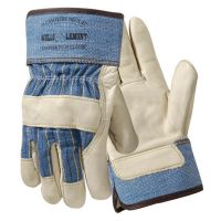 Wells Lamont Premium Grain Full Feature Leather Palm Gloves