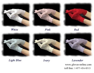 Classic Satin Girl's Gloves #2