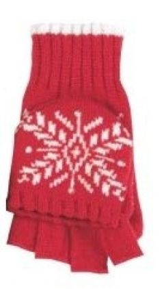 Ladies Knit Convertible Mittens #2