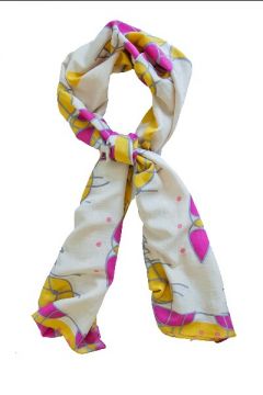 TULI Designer Scarve - Pink-Mus