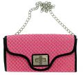 Straw Studios Patterned Clutch