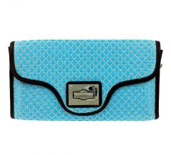 Straw Studios Patterned Clutch #3